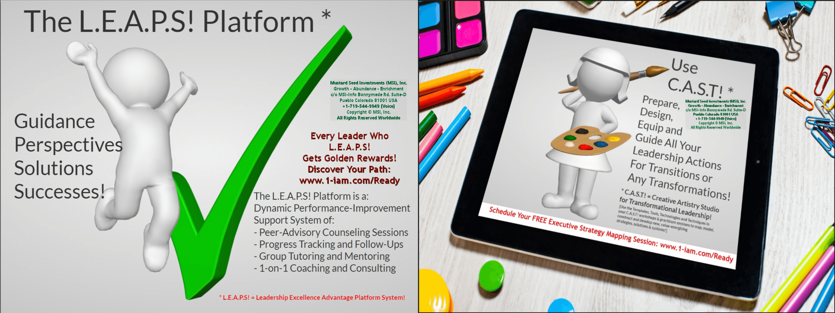 Use LEAPS! and CAST! Your Leadership To Success! Use LEAPS! and CAST! Your Leadership To Success!